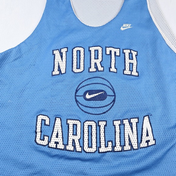 Vintage Nike UNC North Carolina Tar Heels Basketball Practice Reverse Jersey 2XL - Picture 2 of 9